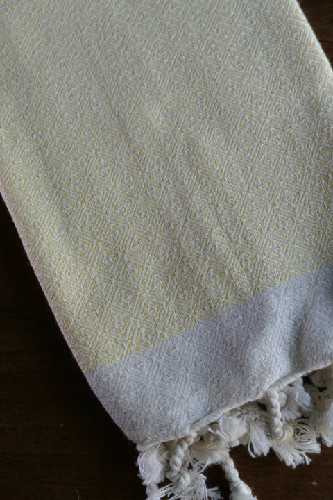 Brick Kitchen Towel - Yellow