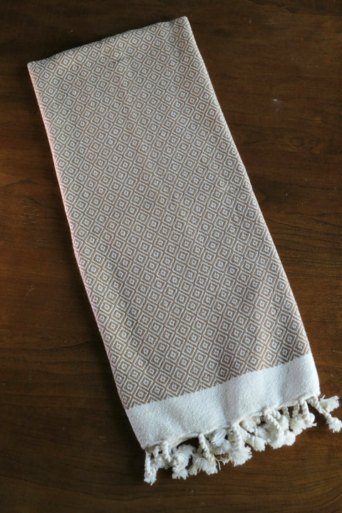 Brick Kitchen Towel - Brown