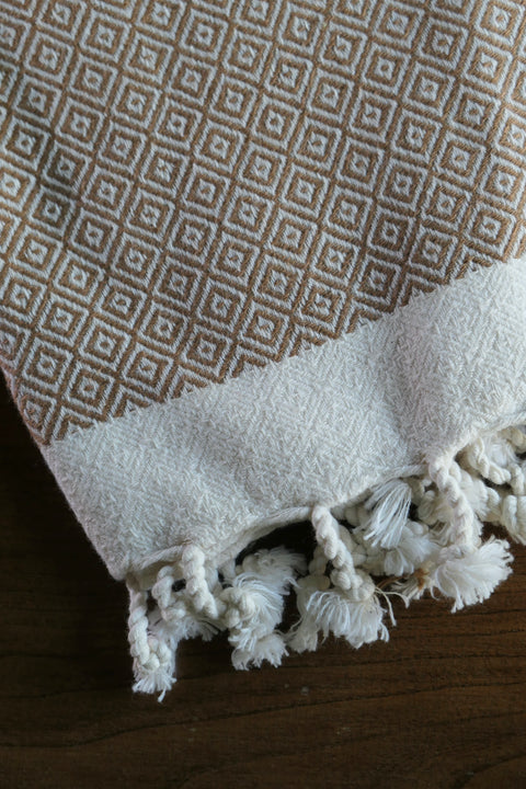 Brick Kitchen Towel - Brown