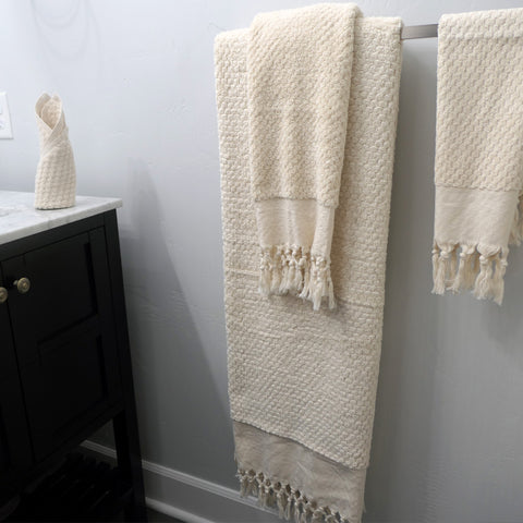 Classic Textured Turkish Towel - 4 Piece Bundle