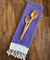 Set of 1 Olive Kitchen Towel + 2 Olive Spoons - Purple