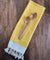 Set of 1 Olive Kitchen Towel + 2 Olive Spoons - Yellow
