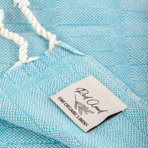 Cucumber Flat Weave Towel